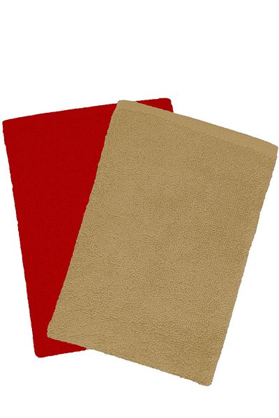 Mira Home Set of 2 Luxury Hand Face Towels 50X90 cm 100% Cotton Grammage Bejra