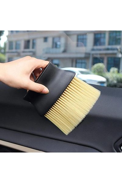 Evelise Brush With Ergonomic Handle And Softtouch Nylon Bristles For Cleaning Dirt And Dust