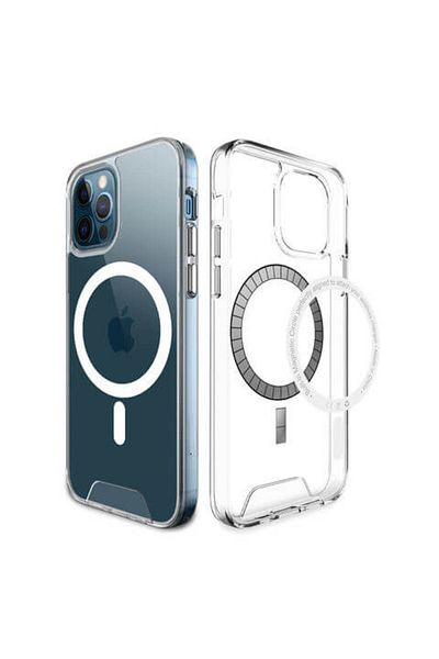 Evelise Transparent MagSafe Case, compatible with Apple iPhone 13 Pro