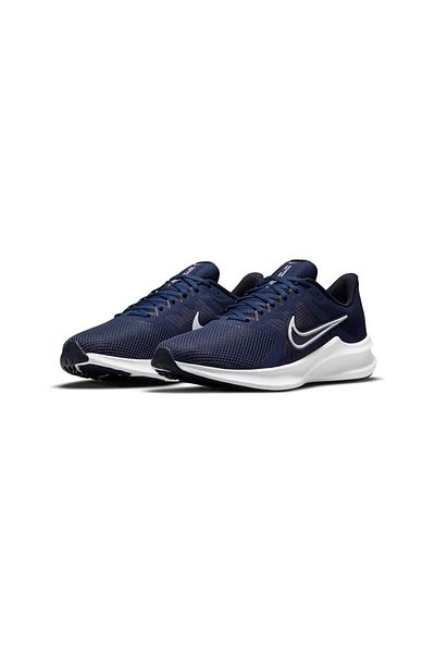 Nike Downshıfter 11 Men's Navy Blue Running Shoes - Cw3411-402