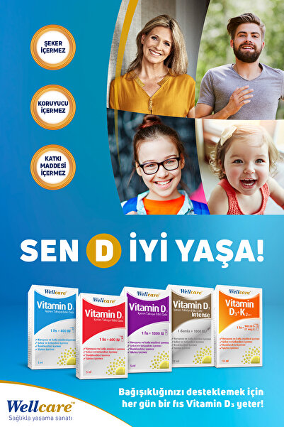 Wellcare Vitamin D3 400 IU - 5ML