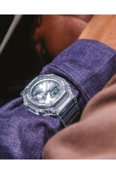 Casio G-Shock Bright Metallic Dial Series Unisex Watch GA-2100BM-7A8ER