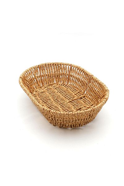 Green Eye Wicked Bamboo Oval Bread Bowl