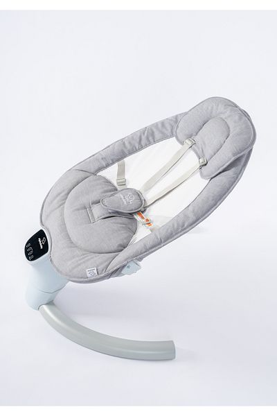 elphybaby Luxury 2-in-1 multifunctional baby swing with timer and music for newborns-gray color