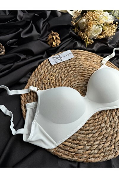 Nuzabi Zoe Unwired Unpadded Lotus White Bra
