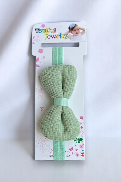 MUTENA Soft Style Thin Tie Bow Model Baby Hair Bandana - Baby Hair Bandana