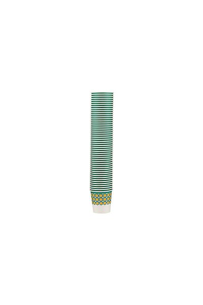 Hotpack 4oz Arabic Qahwa Cups – Heavy Duty Paper Cups, Ramadan Eid Design, 1000 Pcs