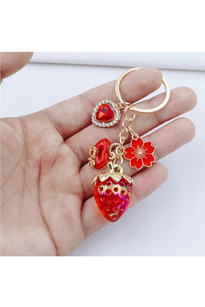 CEDAN Handbag Necklaces, Lipstick and "Sevgi̇" Design - for Mother's Day or Valentine's Day