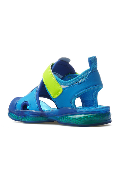 Vicco Live Boy's Lighted Sandals 25Y 332.217 Pe Saks Blue