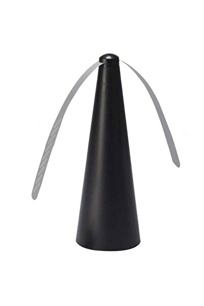 KARAKER مروحة طاردة للذباب تعمل بالشحن للاستخدام المنزلي والمطابخ والمطاعم بمدى فعّال