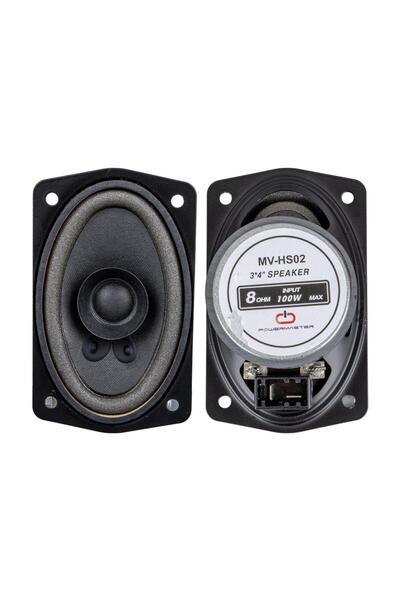 MagicVoice MV-HS02 3X4'' 7.5X10 Cm 8 Ohm Max 100 Watt Oval Oto Hoparlör