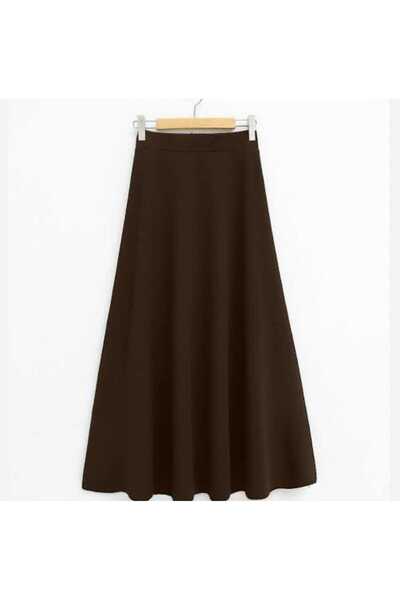 B&C AYAZ BUTİK Crepe Skirt