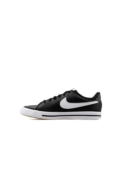 Nike Court Legacy (Gs) Kids Black Running Shoes - Da5380-002