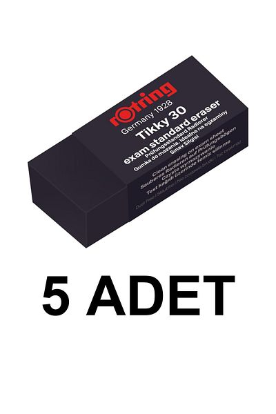 Rotring 5 ΤΕΜΑΧΙΑ ΓΚΡΑΜΠ ΤΙΚΚΙ 30 ΕΞΑΜΜΕΝΗ 2081890