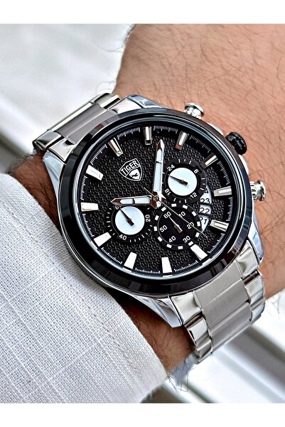 Tiger TI-618A TIGER ÇELİK ERKEK SAATİ