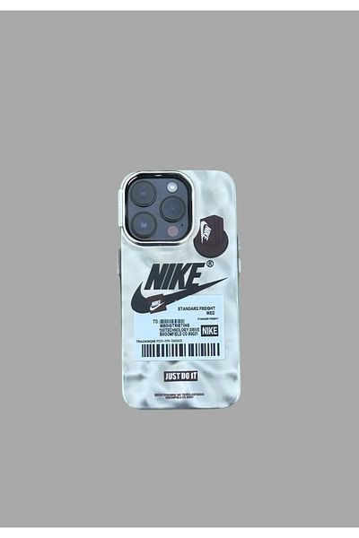 Nike Phone case compatible with Iphone 16 PRO MAX, Nike, SILVER