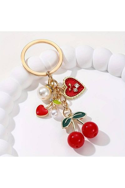 CEDAN Clutch Bag Necklaces, Lipstick and "Love" Design - Gift for Mother's Day or Valentine's Day