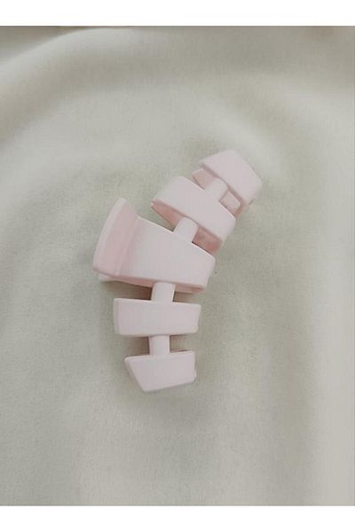 Hd Marketim Accesoriu pentru păr cu cataramă 9 cm Produs importat Agrafă pentru păr Culoare Roz deschis