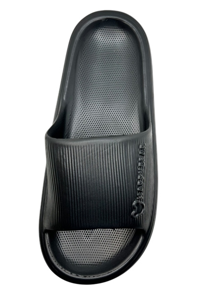 TECOS Men's Cloud Slides slippers, Tecos®, black, size 42-43, 27 centimeters