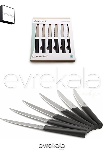 Berghoff Bıçak Seti Evrekala Steak Knife Set Et Bıçağı Seti 6'lı