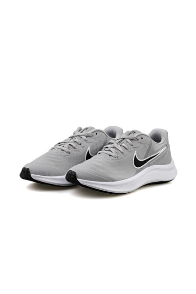 Nike Star Runner 3 (GS) Çocuk Gri Koşu Ayakkabı - Da2776-005