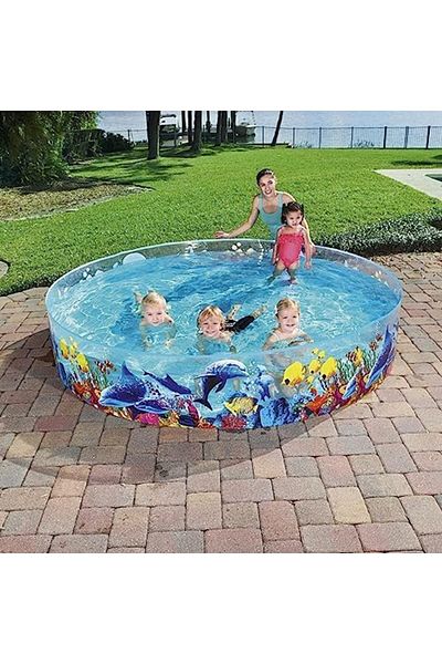 BESTWAY Round Pool For Unisex 244 X 46 Cm Multi Color