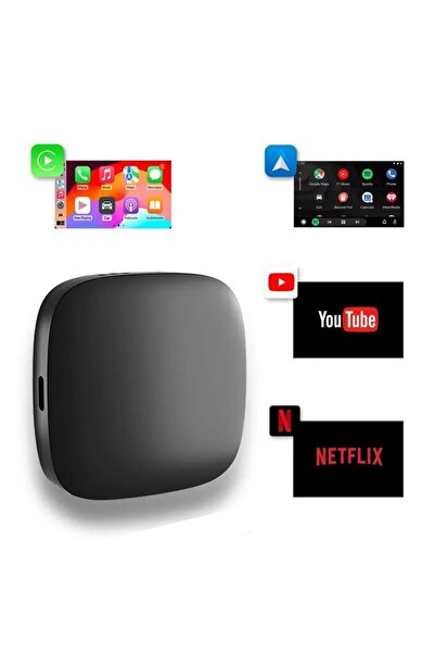 RUGGED Carplay Wireless Android Multimedya Kablosuz Bağlantı Cihazı 4 Çekirde...