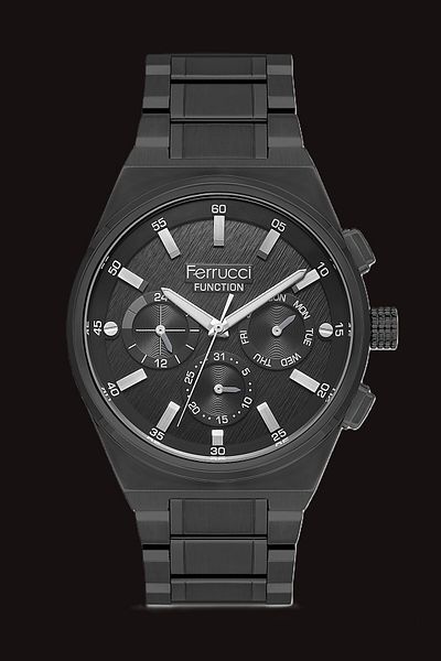 Ferrucci Function All Functions Active Calendar Men's Wristwatch