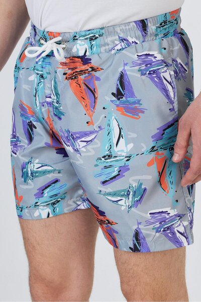 yakamor Σορτς με μοτίβο τσέπης