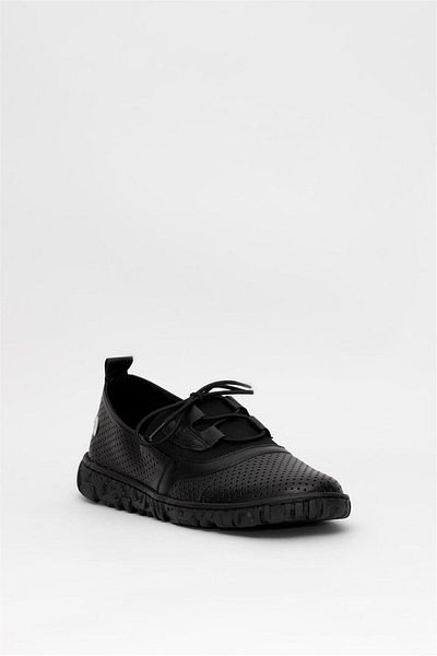 Mammamia D25Ya-150 Women's Leather Casual Shoes