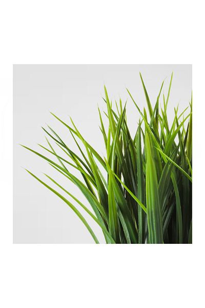 IKEA Fejka Artificial Potted Plant, Indoor/Outdoor 2-Piece Grass, 9 cm