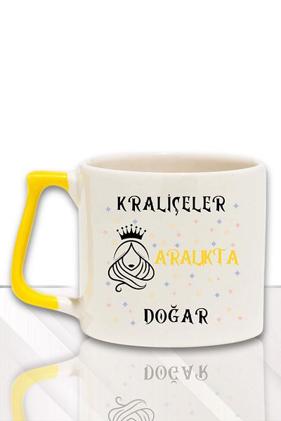 qoeuyl boutique Queens Are Born This Month Printed Birthday Gift for Friend, Lover Colorful Mug with Handle