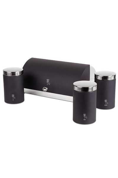Berlinger Haus Bread box and container set Matte Black Berlinger Haus BH 6733