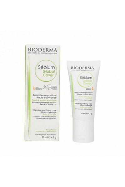 Bioderma Sébium Global Cover 30 ml + 2 g