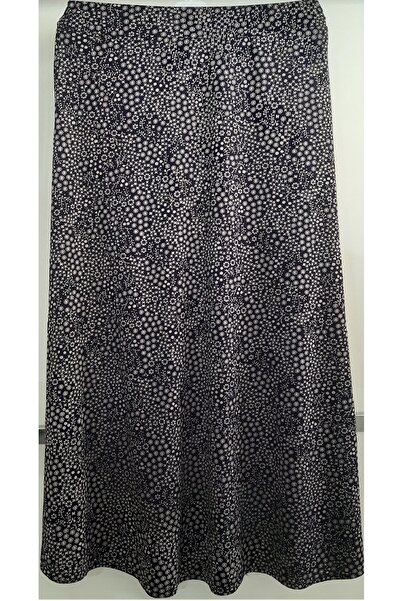 N.Y.YILDIZ Star New3, Pattern Lycra 1St Class Three Pieces Bell Model Elastic Waist Maternity Shows No Lined Skirt