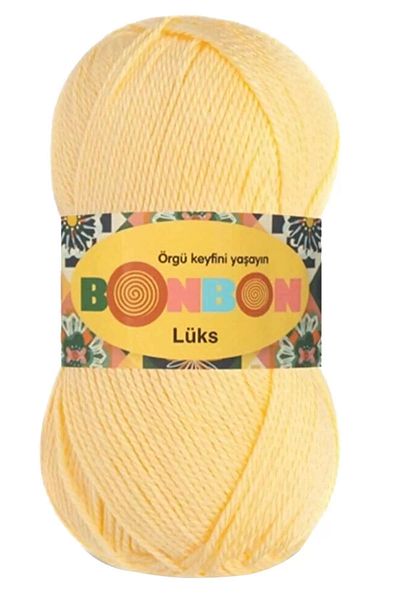 NAKO 1 Piece Luxury Booties Yarn Wool Baby Yellow 98292