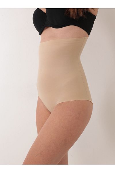 kapsulavm Skin Laser Cut High Waist Panties Corset
