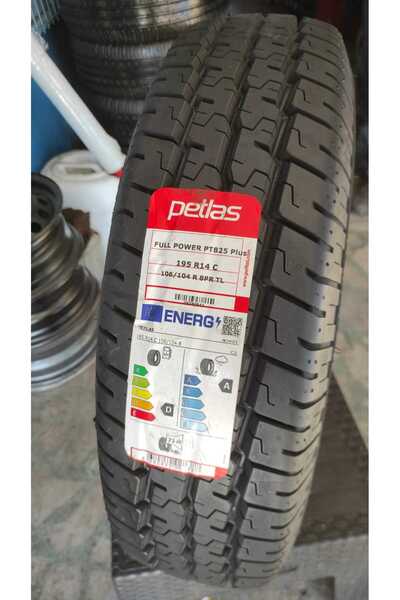 Petlas 195/14C (8K,104R,2024) PT825 PLUS Otomobil YAZ LASTİK