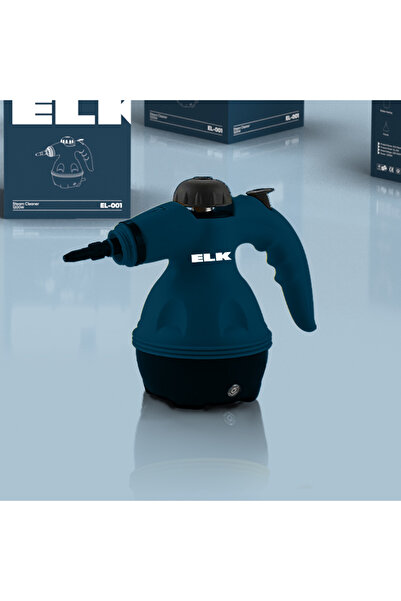 ELK ELK 1200W Steam Cleaner with Attachments for Cleaning Tight Corners and Efficiently Removing Tough Stains