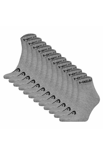 Head Unisex Quarter Socken, 12er Pack - Elements All Sport Quarter, Logo, einfarbig