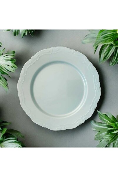 Evinizin Yardımcısı Mika Tabak& Parti Tabak&parti Mika Tabak & MİNT YEŞİL 23 cm 6 adet