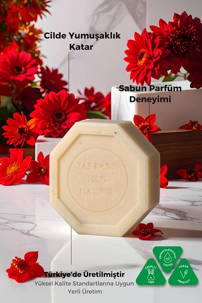 Naturix Bakarat Essence Stone Soap Moisturizing and Revitalizing Skin Care - 125 Gr