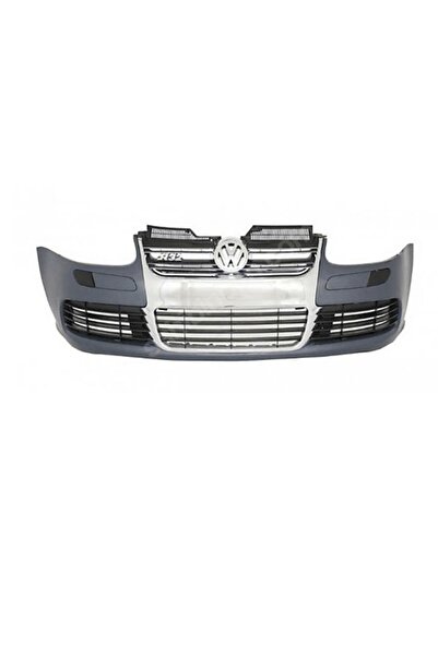 Wisco Volkswagen Golf 5 R32 0408 Arası Uyumlu Tampon Seti Ön Krom Panjurlu BK...