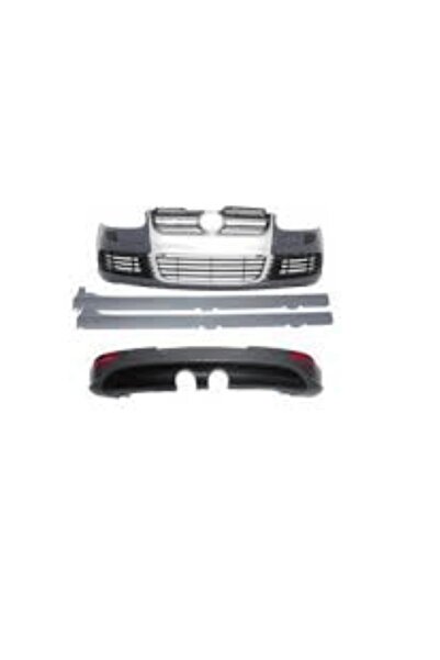 Wisco VW Golf 5 0408 Arası Uyumlu Tampon Seti Komple (Ön Arka Yan) Par. Siyah...