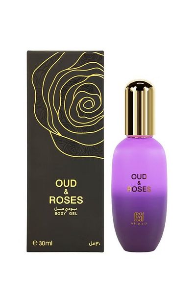 Ahmed Al Maghribi OUD AND ROSES BODY GEL 30ml