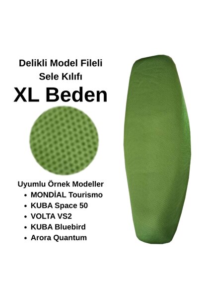 EŞREFOĞLU-EMA Husă de scaun pentru trotinetă, plasă, verde, mărime XL.