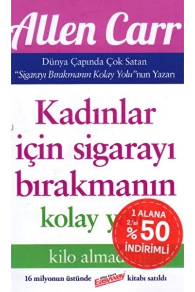 Butik Yayınları Kadınlar İçin Sigarayı Bırakmanın Kolay Yolu