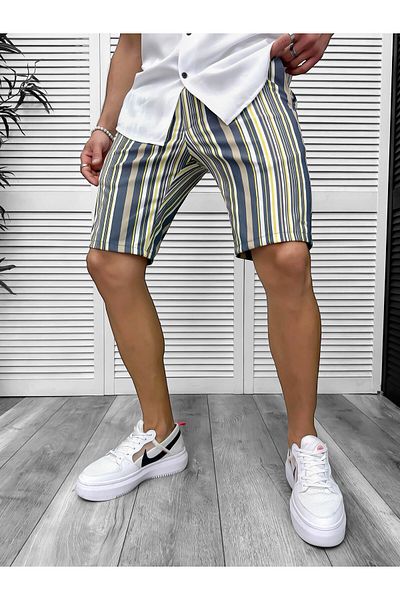 dehaine Men's casual shorts, gray, 13124