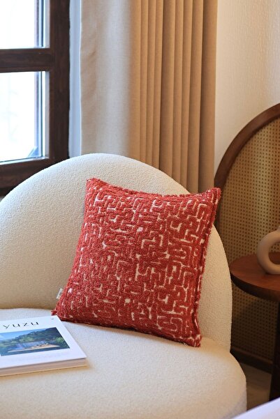 NEEDLE Labirent Kiremit Kırlent Kılıfı( 45x45)