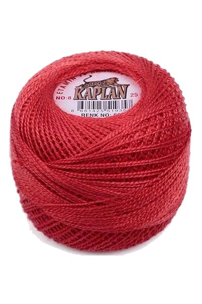 PRATİKOBA Tiger Etamine and Cross Stitch Rope No. 8 Code/Color: 666 - Royaleks